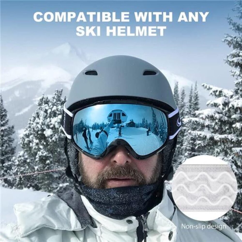 Snowboard Goggles for Men, Women & Youth - 100% UV Protection C5 - Picture 2 of 7